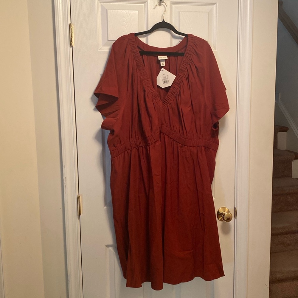 Ava & Viv Rust Dress…size 4X